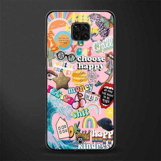 happy summer collage glass case for poco m2 pro image
