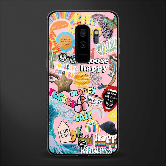 happy summer collage glass case for samsung galaxy s9 plus image