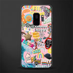happy summer collage glass case for samsung galaxy s9 image