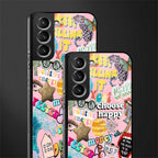happy summer collage glass case for samsung galaxy s21 image-2