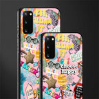 happy summer collage glass case for samsung galaxy s20 image-2