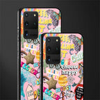happy summer collage glass case for samsung galaxy s20 ultra image-2