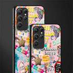 happy summer collage glass case for samsung galaxy s22 ultra 5g image-2