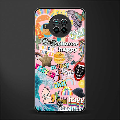 happy summer collage glass case for mi 10i image