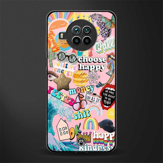 happy summer collage glass case for mi 10i image