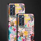 happy summer collage glass case for oppo reno6 5g image-2