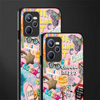 happy summer collage glass case for realme c35 image-2