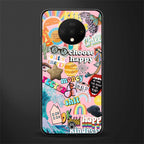 happy summer collage glass case for oneplus 7t image