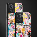 happy summer collage back phone cover | glass case for oneplus 10r 5g
