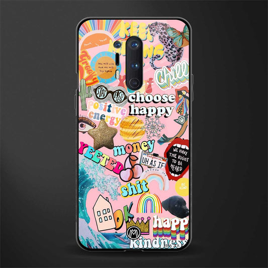 happy summer collage glass case for oneplus 8 pro image