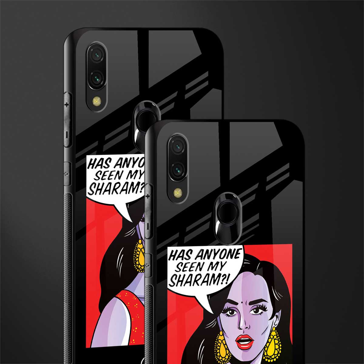 has anyone seen my sharam glass case for redmi note 7 pro image-2