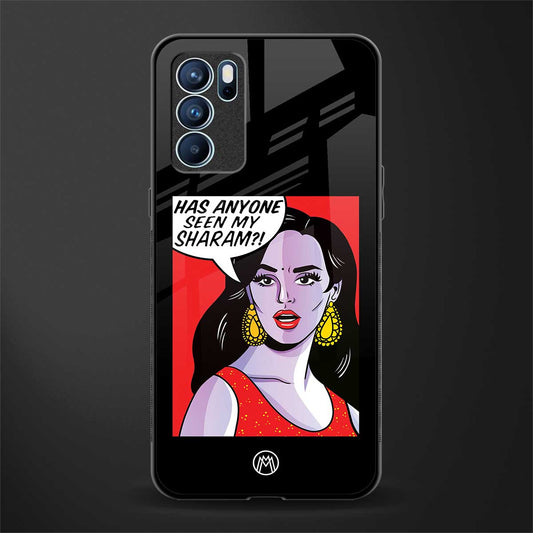 has anyone seen my sharam glass case for oppo reno6 5g image