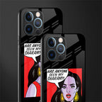 has anyone seen my sharam glass case for iphone 12 pro image-2