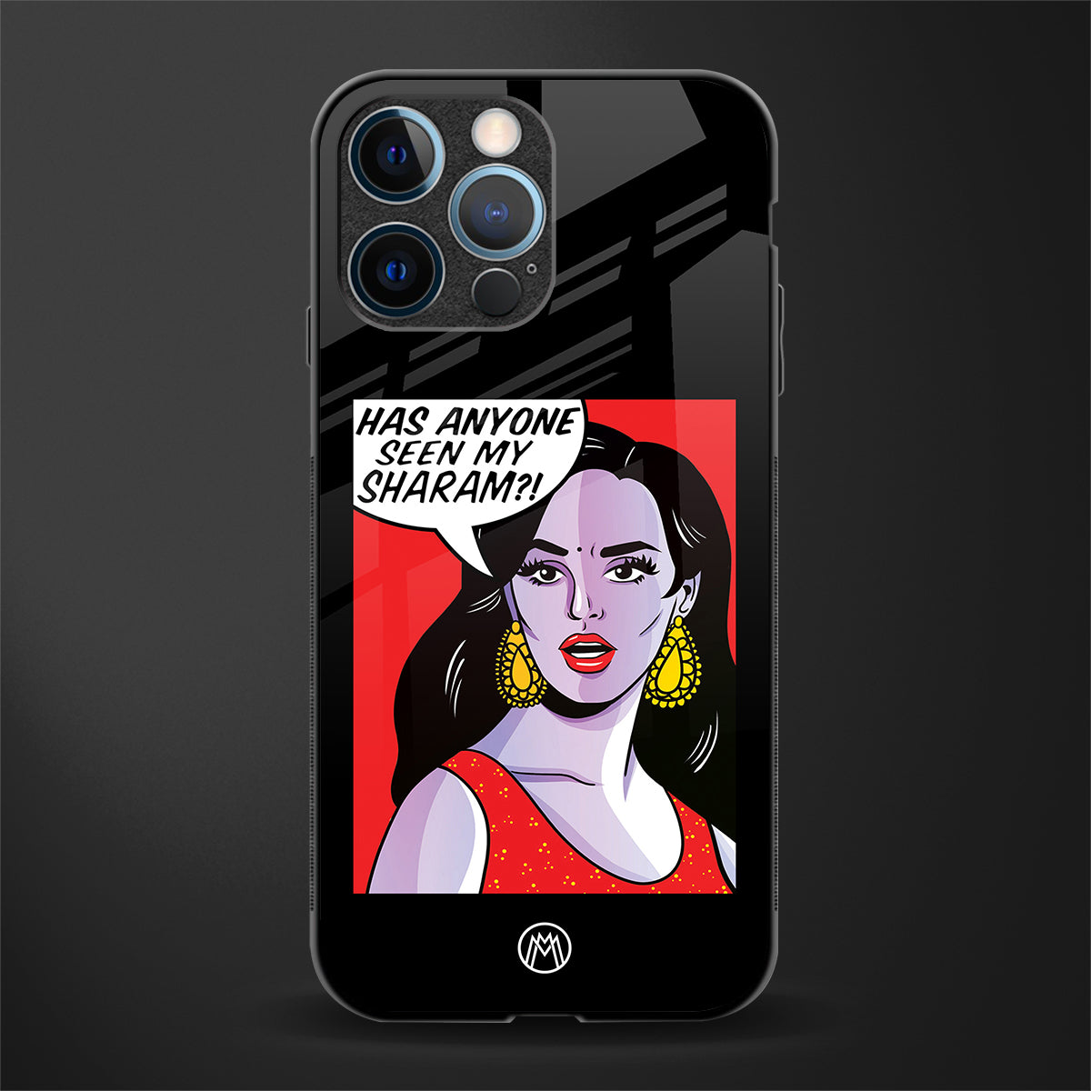 has anyone seen my sharam glass case for iphone 12 pro image