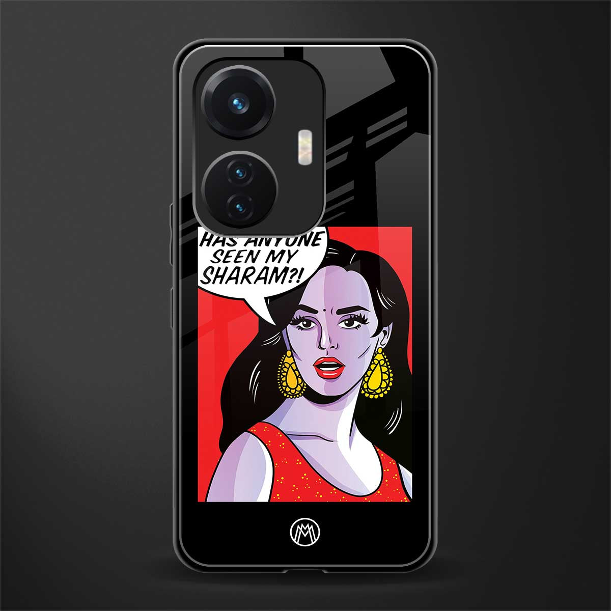 has anyone seen my sharam back phone cover | glass case for vivo t1 44w 4g