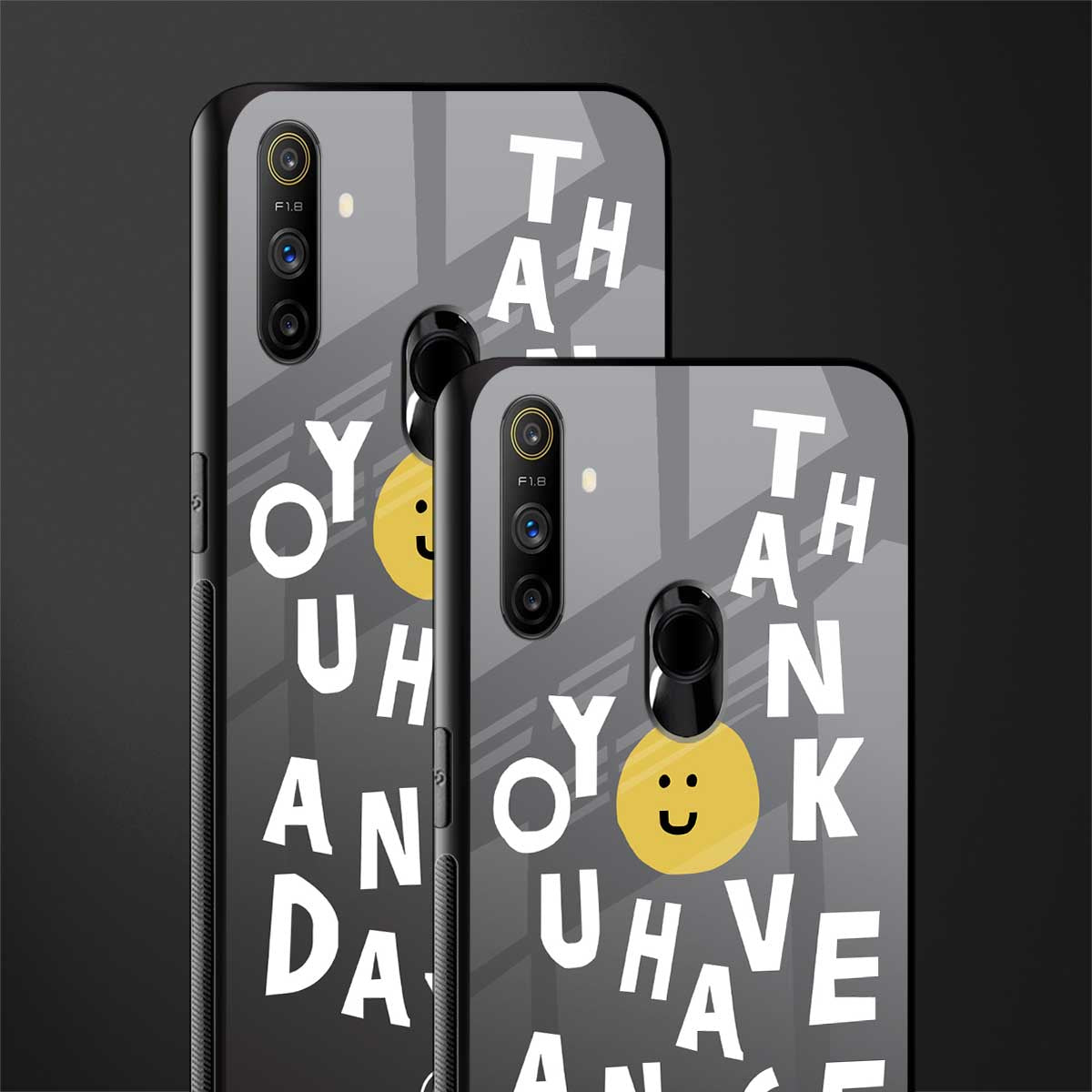 have a nice day glass case for realme narzo 10a image-2