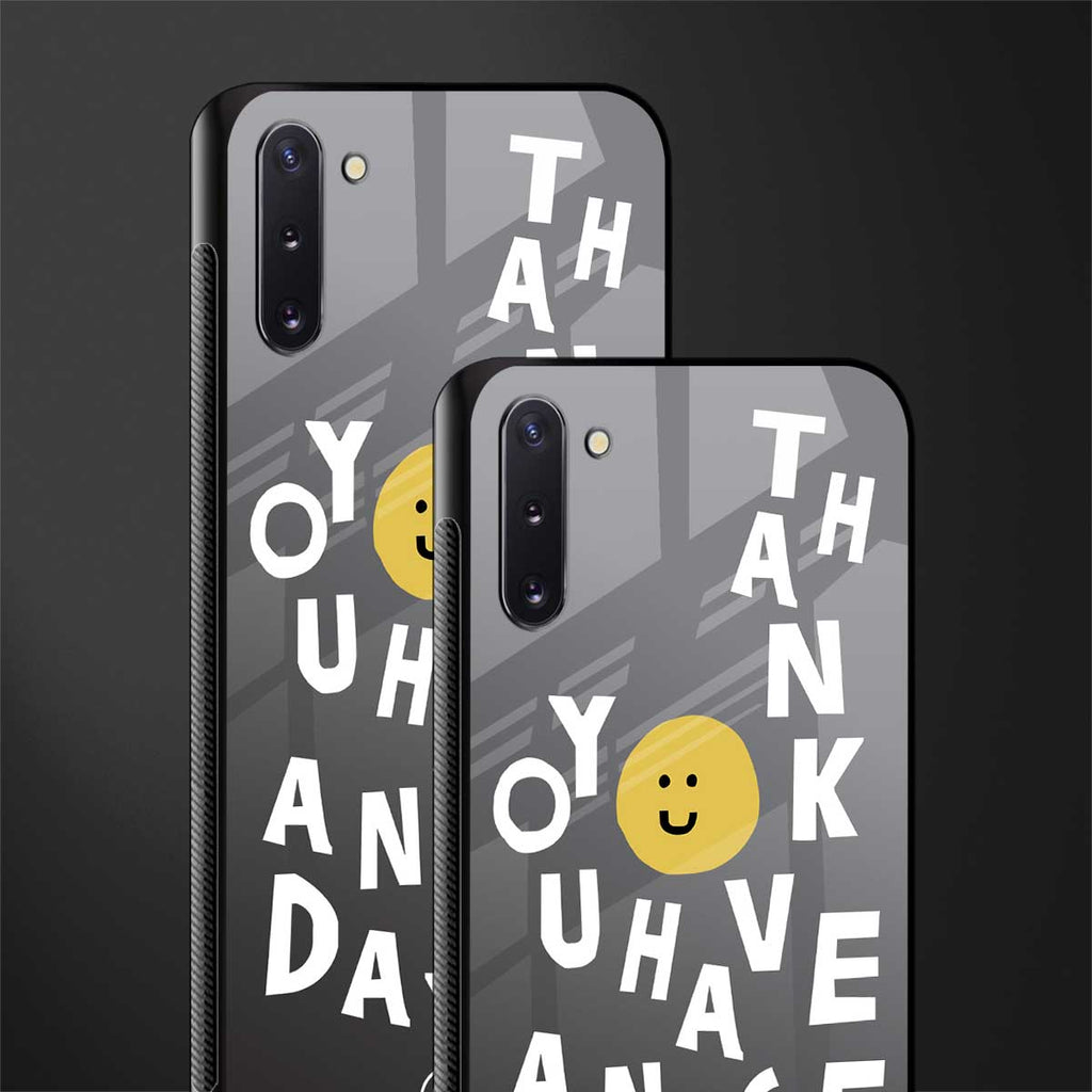 have a nice day glass case for samsung galaxy note 10 image-2