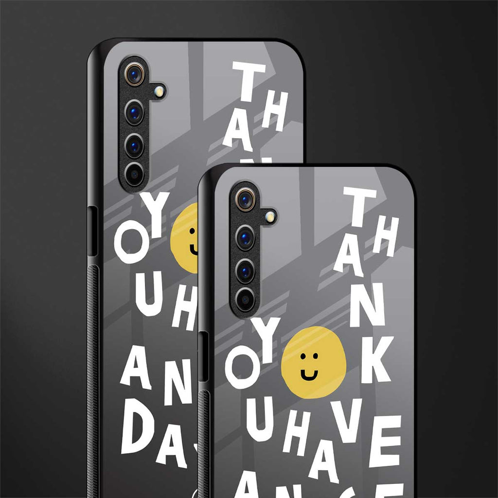 have a nice day glass case for realme 6 pro image-2