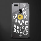 have a nice day glass case for oppo a7 image