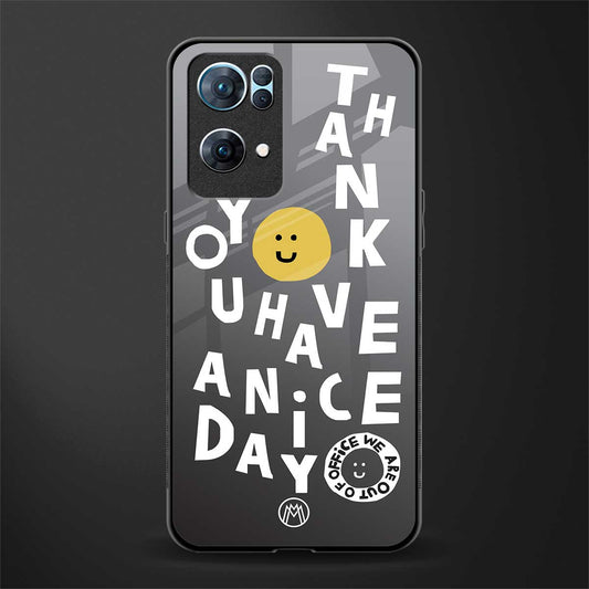 have a nice day glass case for oppo reno7 pro 5g image