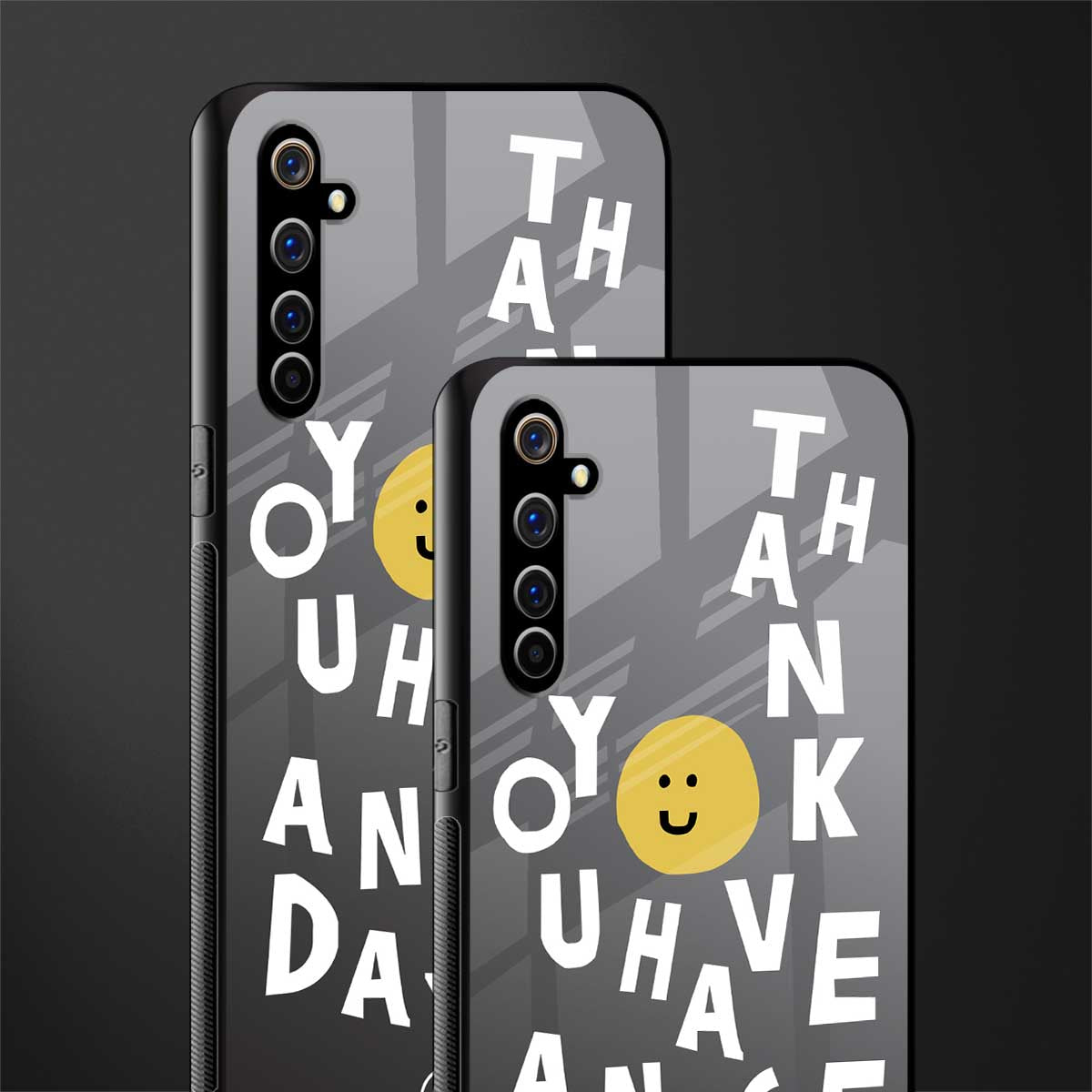 have a nice day glass case for realme x50 pro image-2