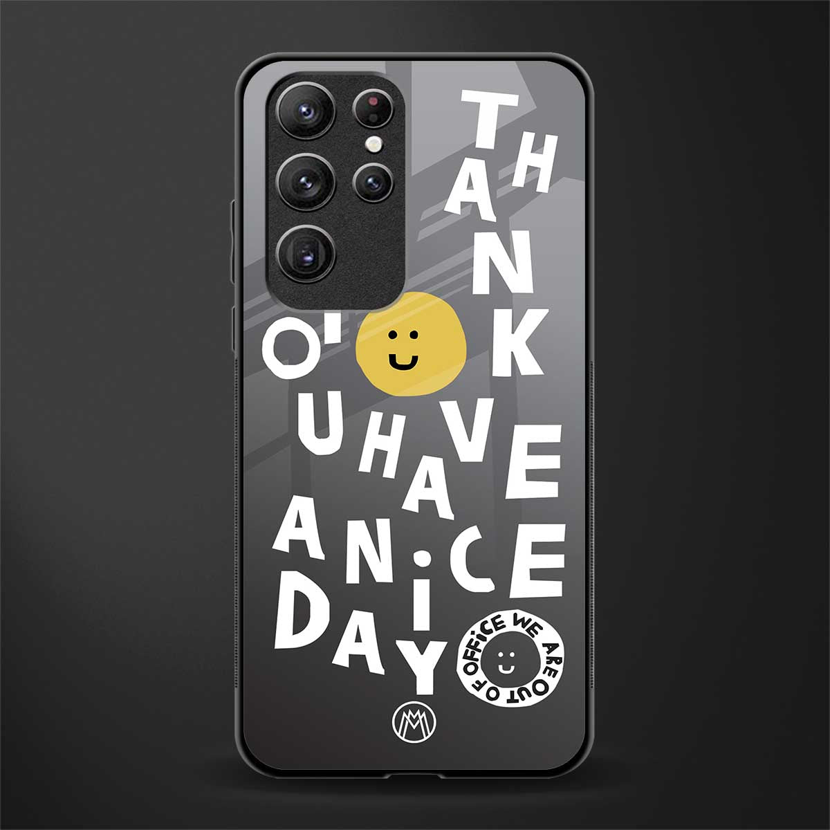 have a nice day glass case for samsung galaxy s21 ultra image