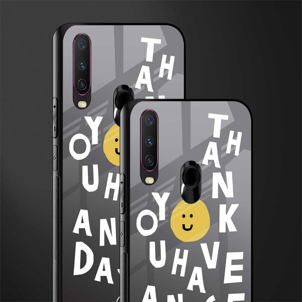 have a nice day glass case for vivo y15 image-2