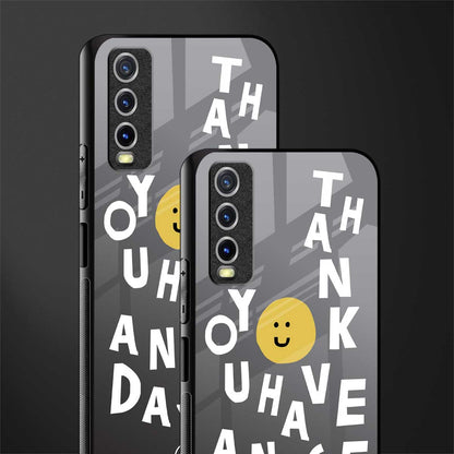 have a nice day glass case for vivo y12g image-2