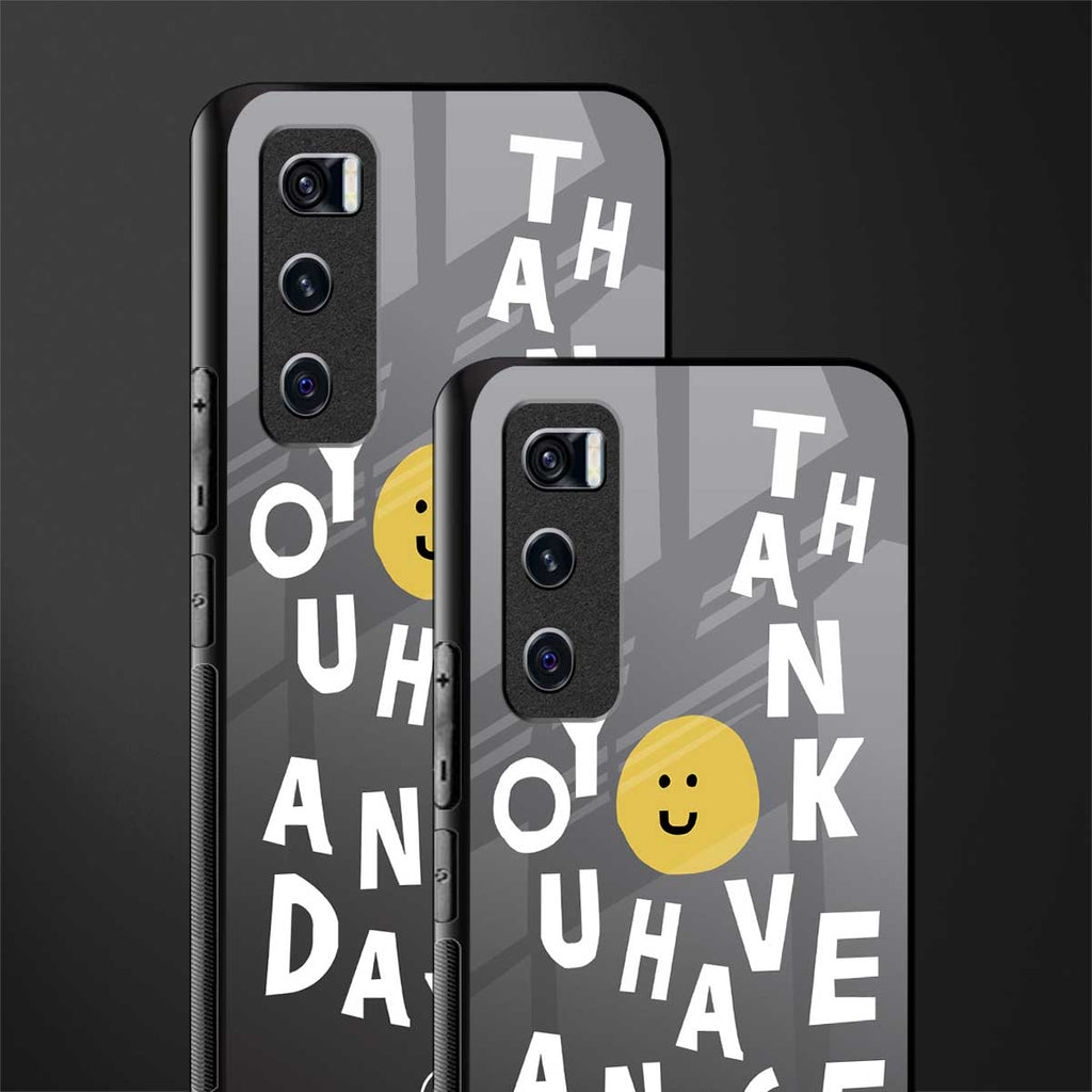 have a nice day glass case for vivo v20 se image-2