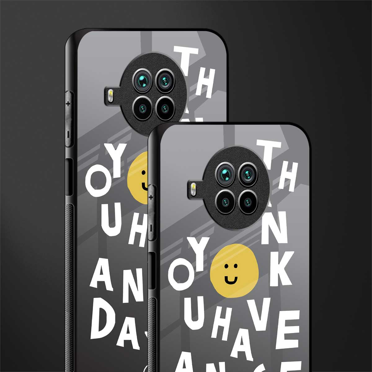have a nice day glass case for mi 10i image-2