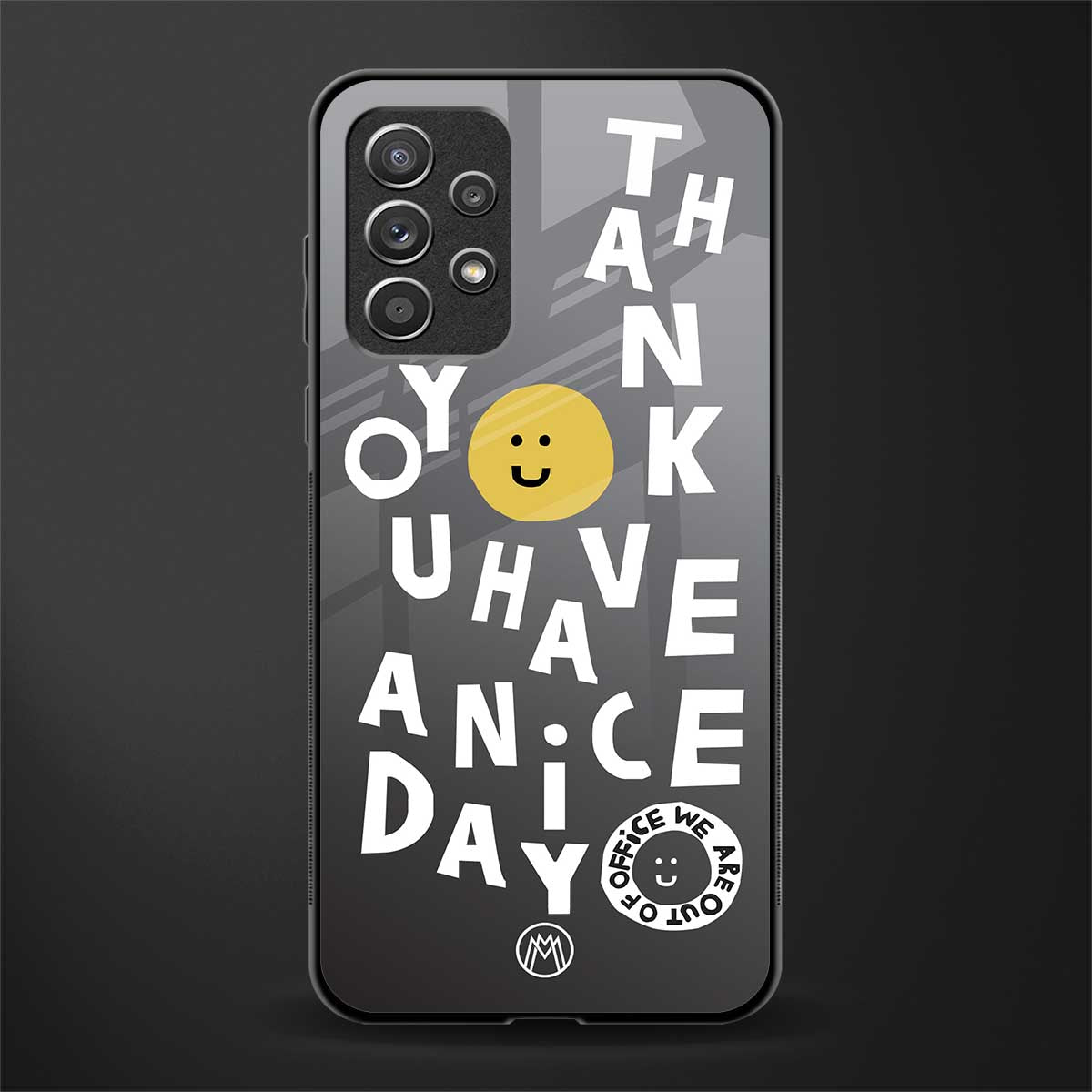 have a nice day glass case for samsung galaxy a52s 5g image