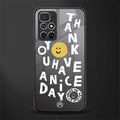 have a nice day glass case for redmi 10 prime image