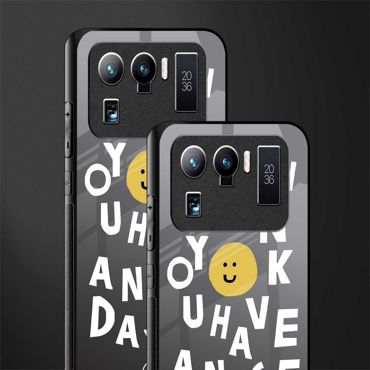 have a nice day glass case for mi 11 ultra 5g image-2