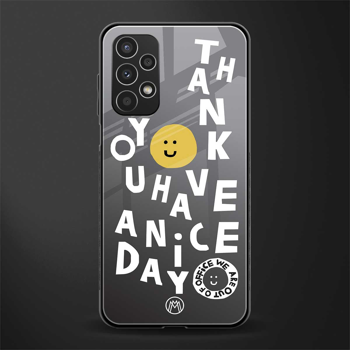 have a nice day back phone cover | glass case for samsung galaxy a13 4g