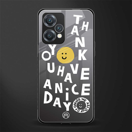 have a nice day back phone cover | glass case for oneplus nord ce 2 lite 5g