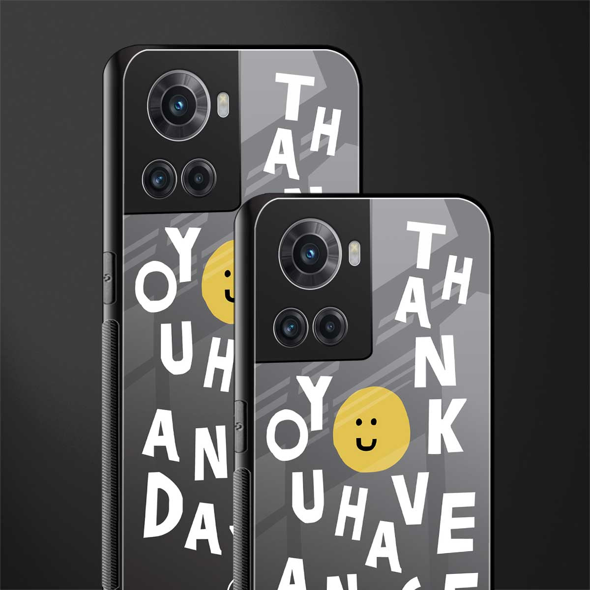 have a nice day back phone cover | glass case for oneplus 10r 5g