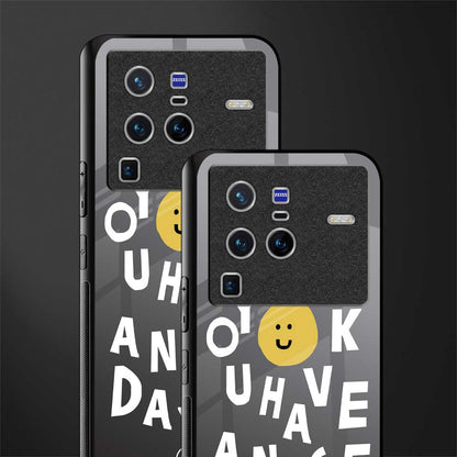 have a nice day glass case for vivo x80 pro 5g image-2