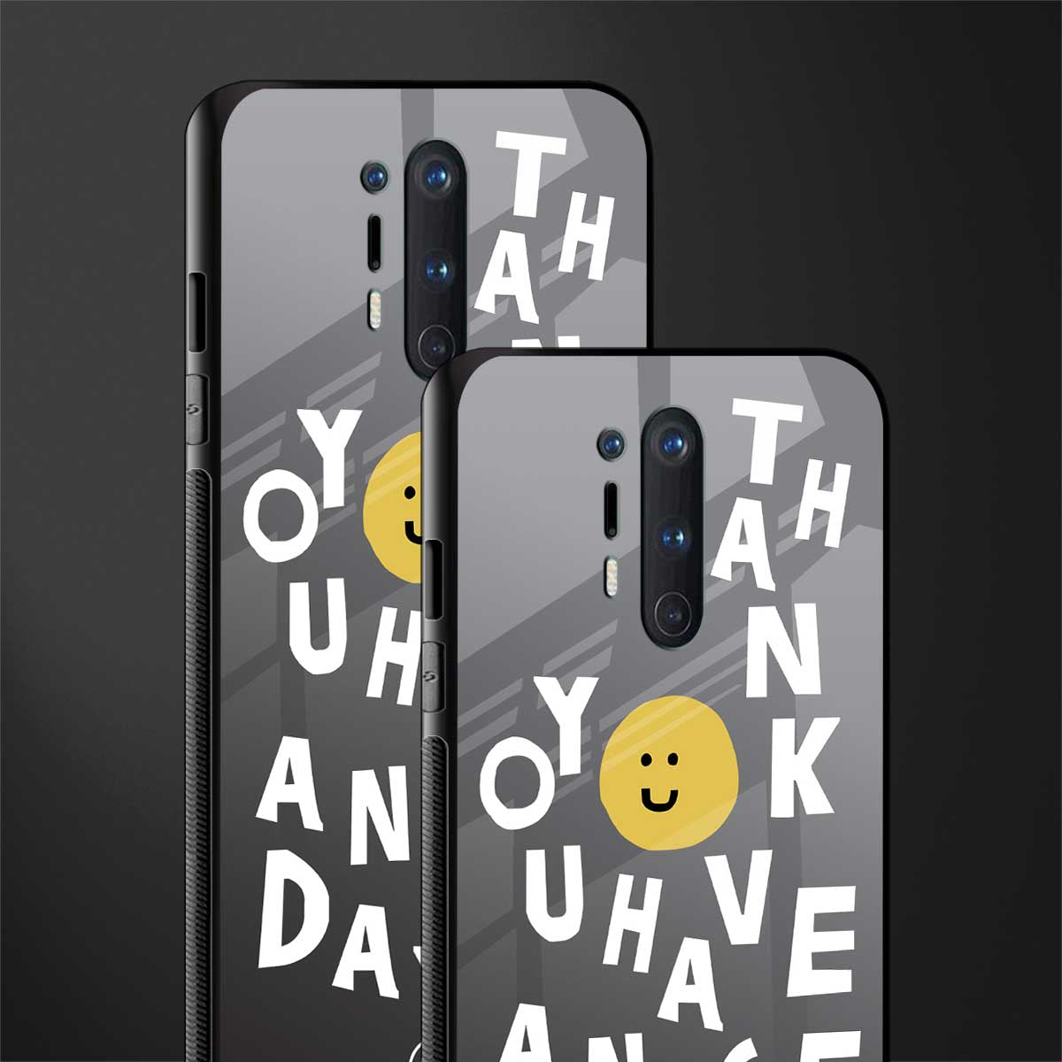 have a nice day glass case for oneplus 8 pro image-2