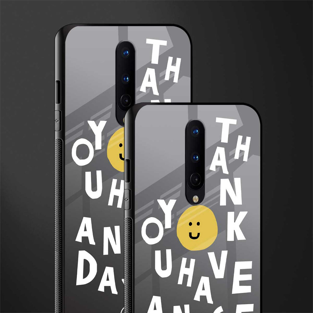 have a nice day glass case for oneplus 8 image-2