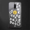 have a nice day glass case for oneplus 6t image