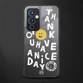 have a nice day back phone cover | glass case for oneplus 9