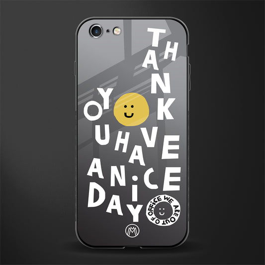 have a nice day glass case for iphone 6s image
