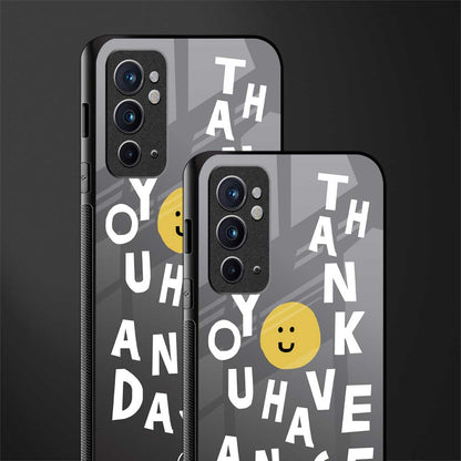 have a nice day glass case for oneplus 9rt image-2