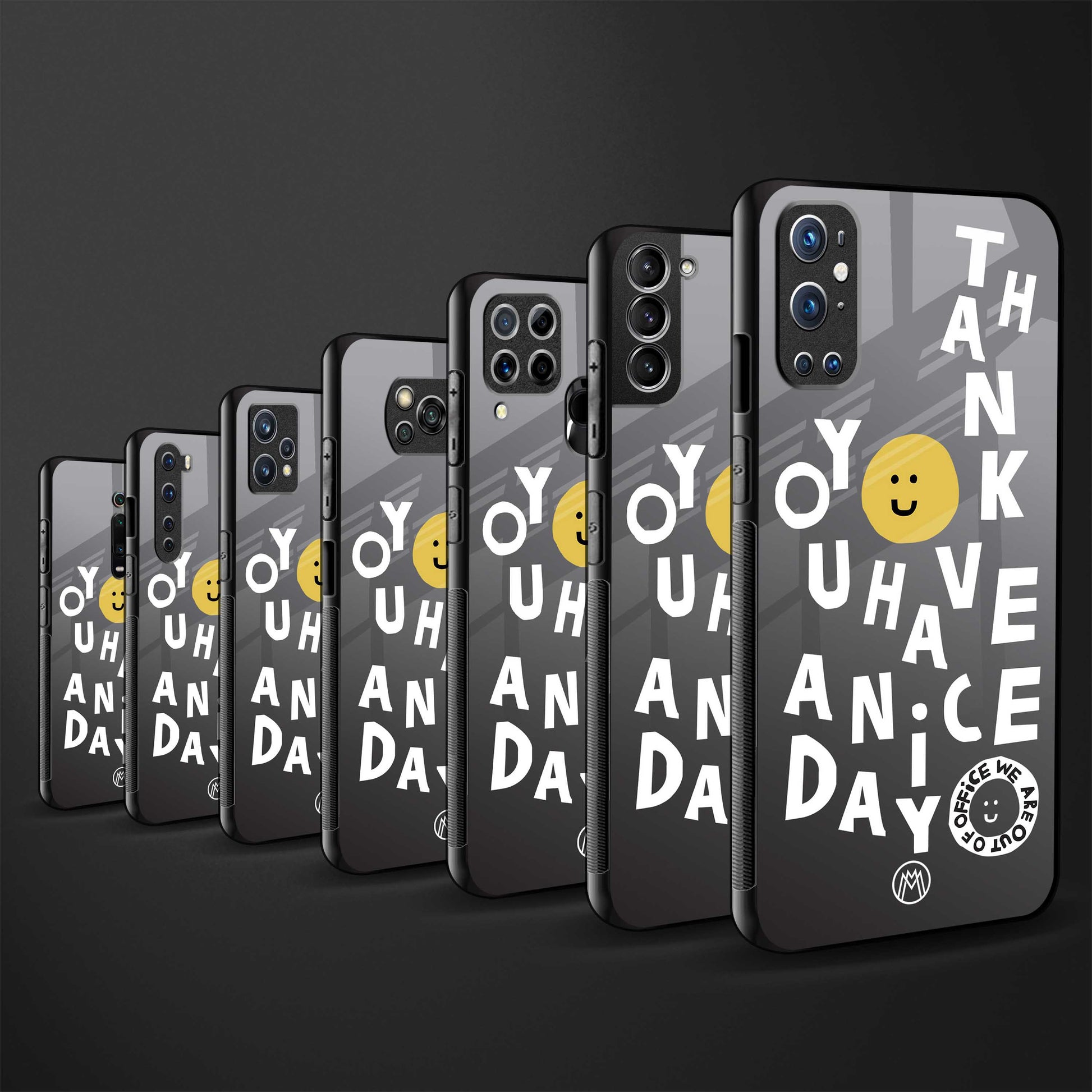 have a nice day back phone cover | glass case for redmi note 11 pro plus 4g/5g