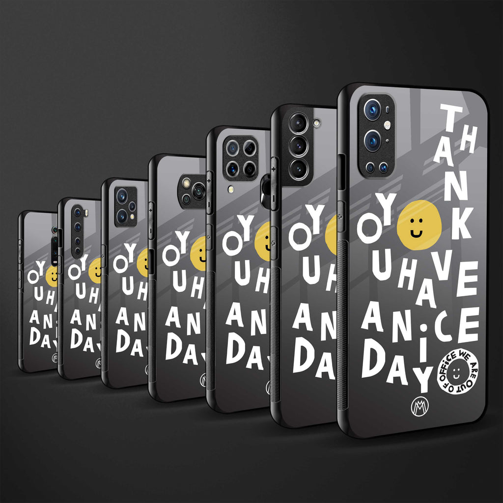 have a nice day glass case for redmi 9 power image-3