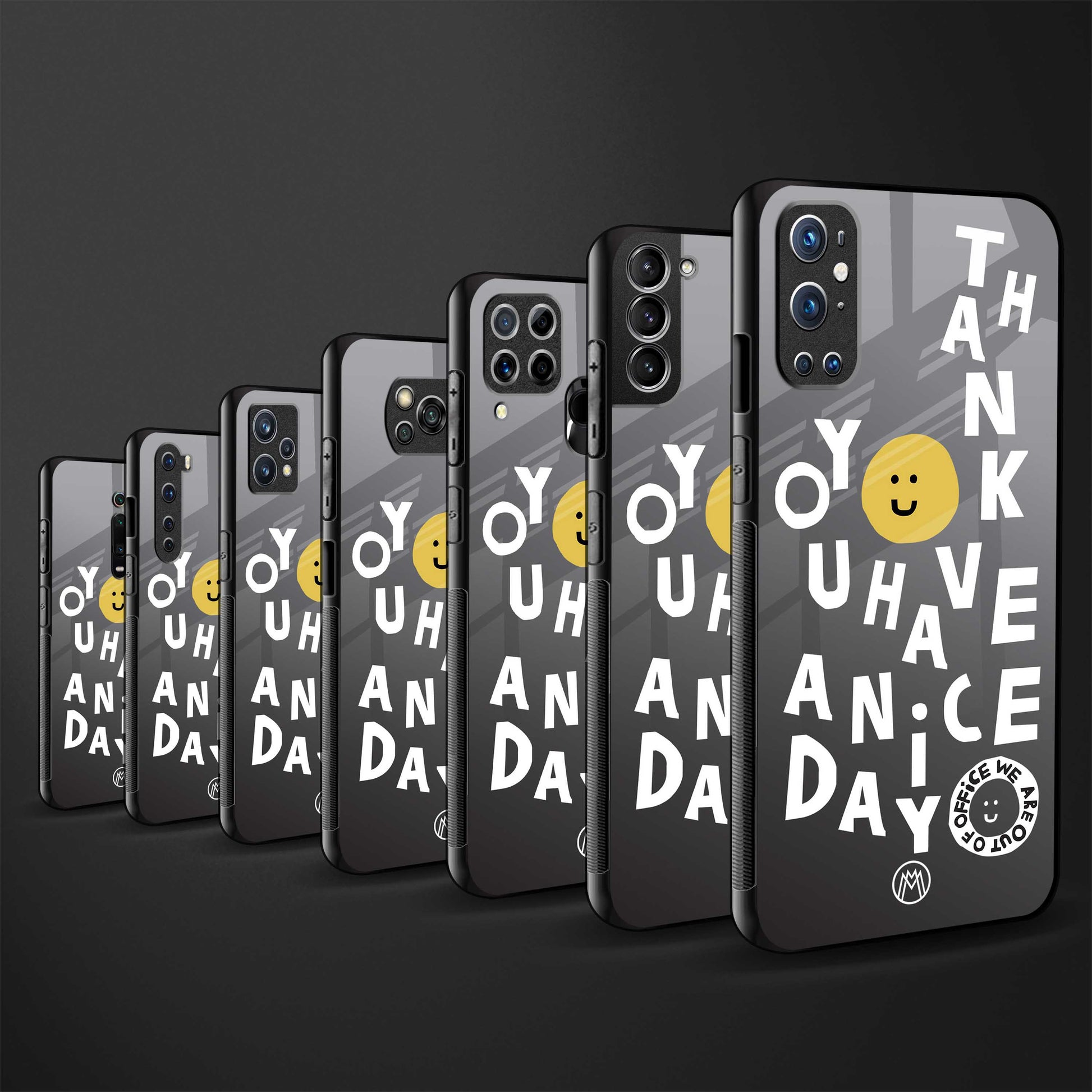 have a nice day back phone cover | glass case for samsung galaxy a14 5g