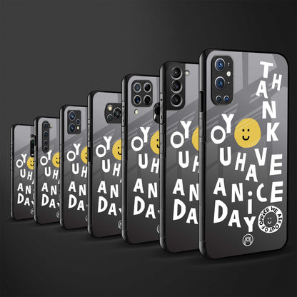 have a nice day back phone cover | glass case for samsung galaxy a14 5g