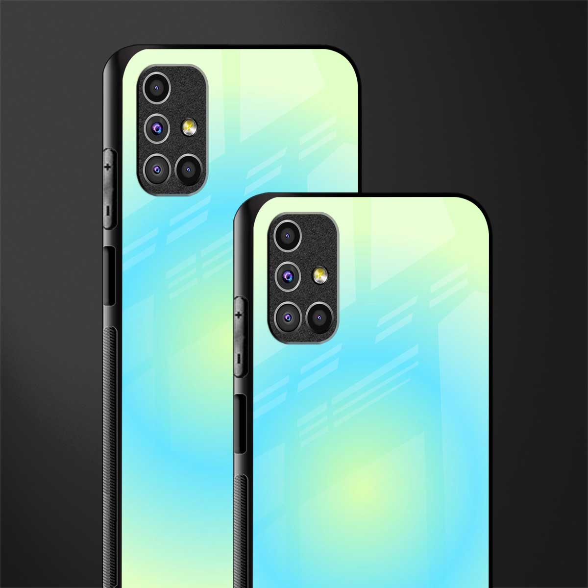 hawaiian breeze glass case for samsung galaxy m31s image-2