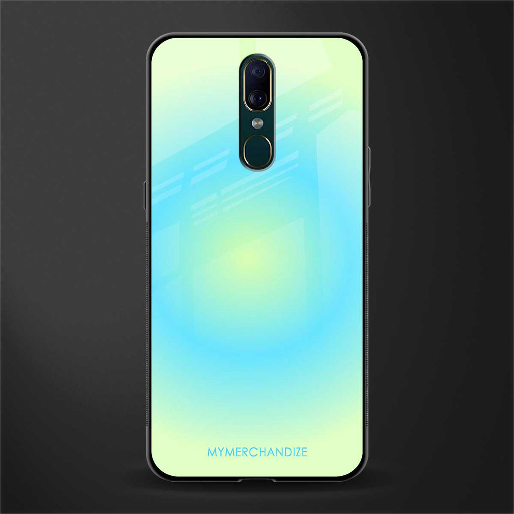 hawaiian breeze glass case for oppo a9 image