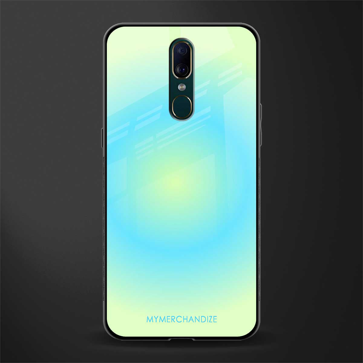 hawaiian breeze glass case for oppo a9 image